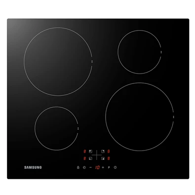 Samsung NZ64F3NM1AB/UR fekete, beépíthető, indukciós, főzőzóna: 4, beépíthető méret: 56cm, főzőlap (Újszerű)