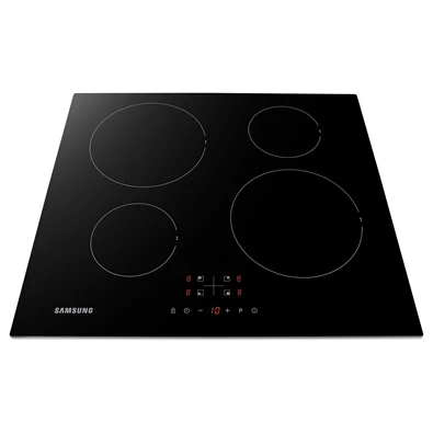 Samsung NZ64F3NM1AB/UR fekete, beépíthető, indukciós, főzőzóna: 4, beépíthető méret: 56cm, főzőlap (Újszerű)