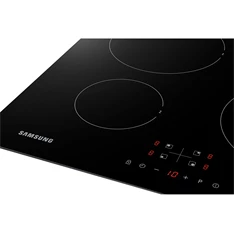 Samsung NZ64F3NM1AB/UR fekete, beépíthető, indukciós, főzőzóna: 4, beépíthető méret: 56cm, főzőlap (Újszerű)
