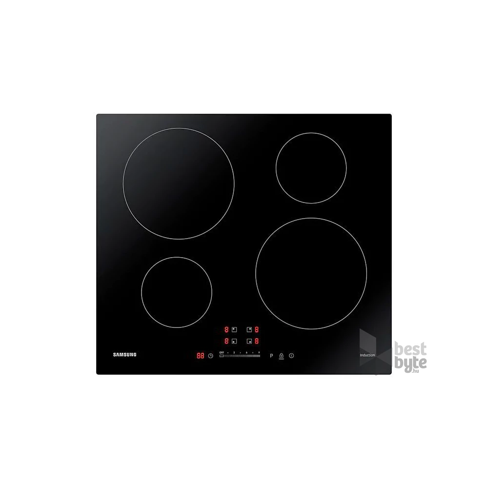 Samsung NZ64M3707AK/OL fekete, beépíthető, indukciós, főzőzóna: 4, beépíthető méret: 56cm, főzőlap