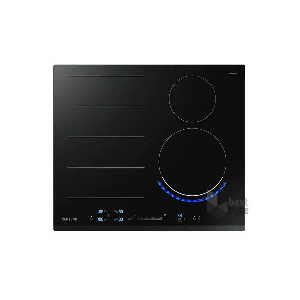 Samsung NZ64N9777BK/E2 fekete, beépíthető, indukciós, főzőzóna: 3, beépíthető méret: 56cm, főzőlap