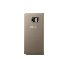 Samsung OSAM-EF-CG935PFEG Galaxy S7 Edge s-view arany bőr tok