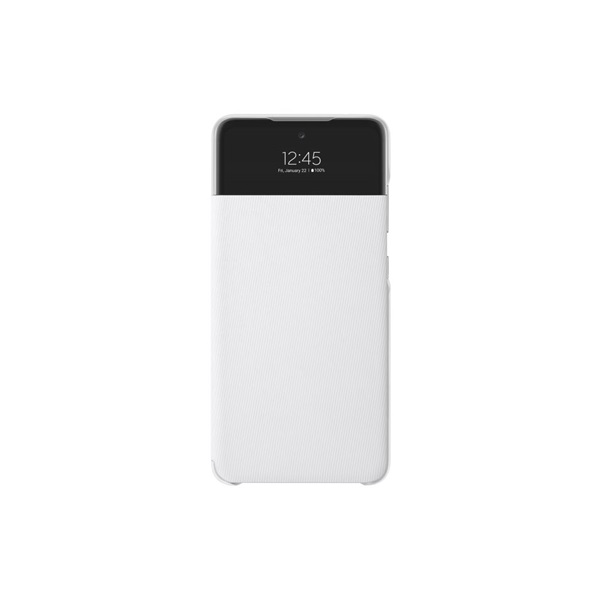 Samsung OSAM-EF-EA525PWEG Galaxy A52 s-view fehér oldalra nyíló tok