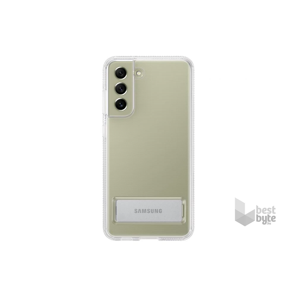 Samsung EF-JG990CTEGWW Galaxy S21 FE (SM-G990) átlátszó műanyag hátlap