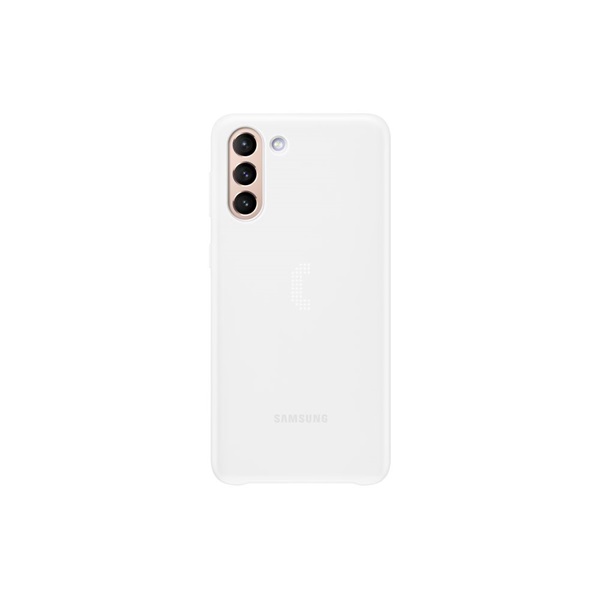 Samsung OSAM-EF-KG996CWEG Galaxy S21+ smart LED fehér oldalra nyíló tok