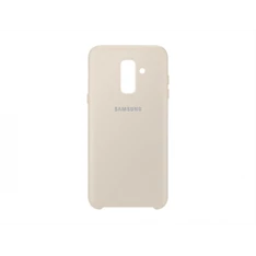 Samsung OSAM-EF-PA605CFEG Samsung Galaxy A6+ arany oldalra nyíló flip tok