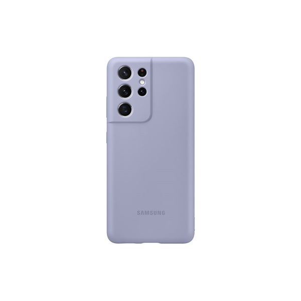 Samsung OSAM-EF-PG998TVEG Galaxy S21 Ultra lila szilikon védőtok
