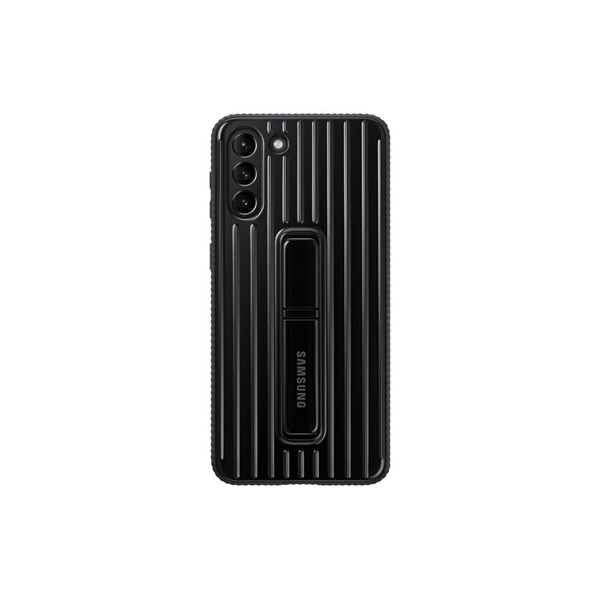 Samsung OSAM-EF-RG996CBEG Galaxy S21 Plus protective stand fekete tok