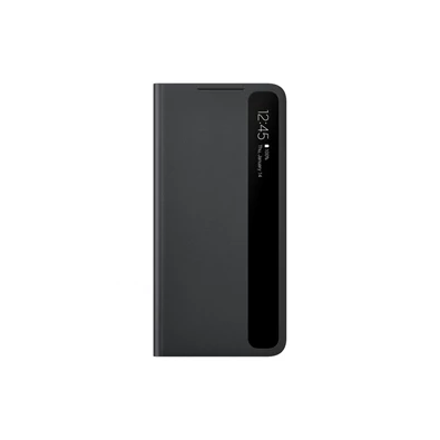 Samsung OSAM-EF-ZG996CBEG Galaxy S21 Plus Smart clear view fekete oldalra nyíló tok
