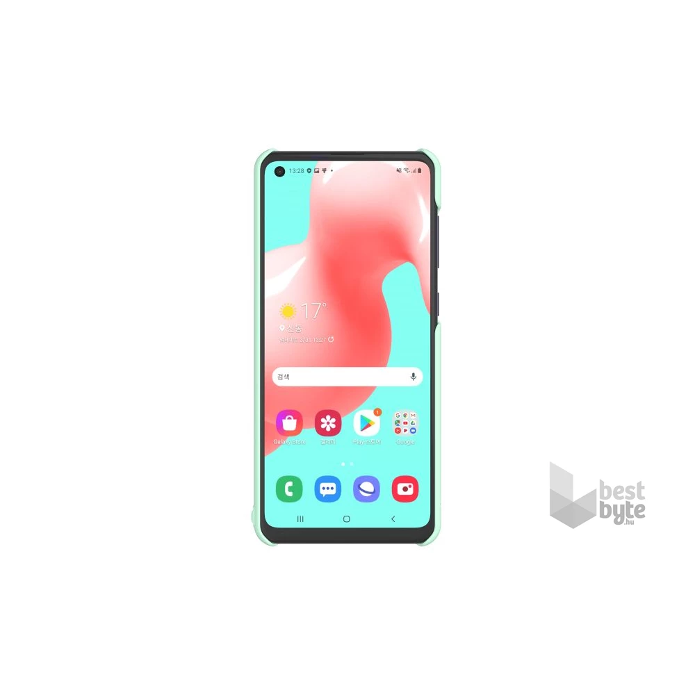 Samsung OSAM-GP-FPA217WSAM Galaxy A21s menta prémium szilikon hátlap
