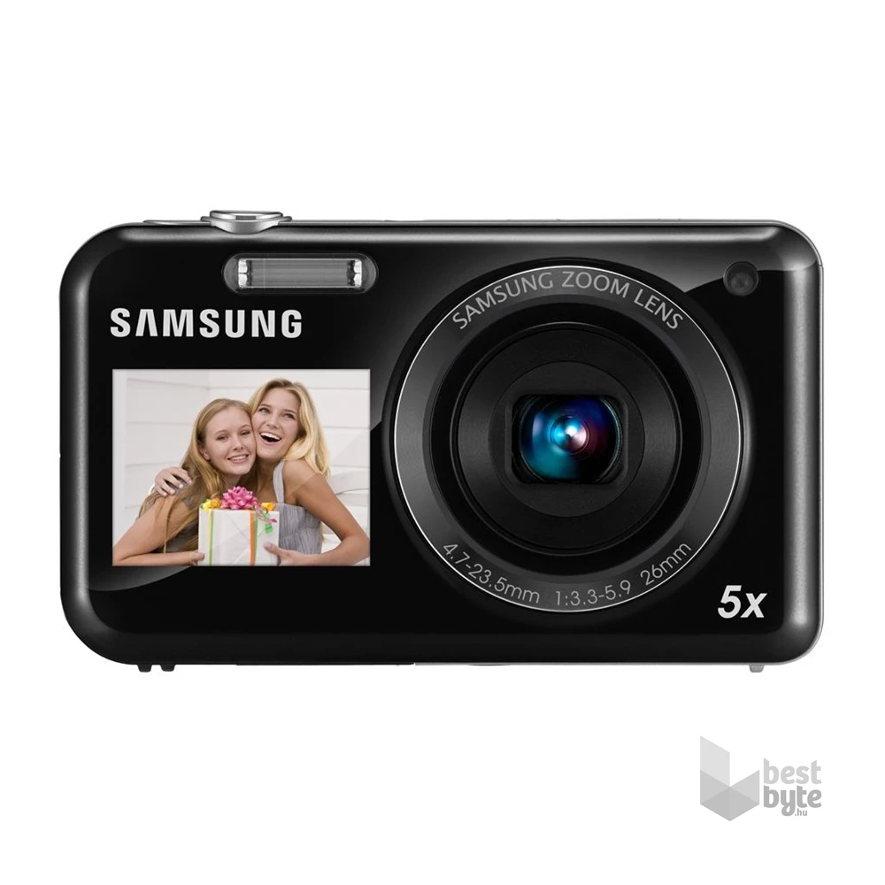 Samsung PL120 fekete 14MP digitális fényképezőgép