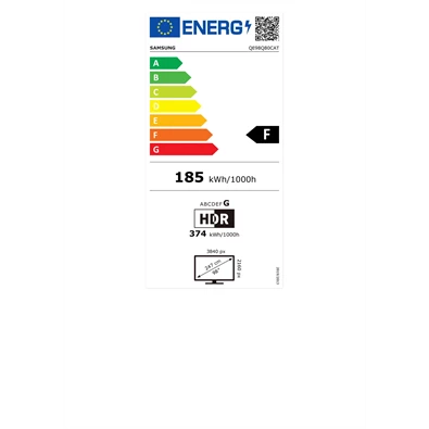 Samsung 98" QE98Q80CATXXH 4K UHD Smart TV