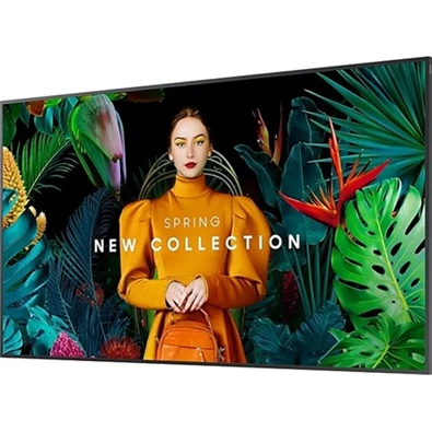 Samsung QMC Cystal 24/7 Signage 65" VA LED smart LFD monitor fekete