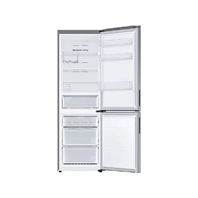 Samsung RB33B612ESA/EF inox, alulfagyasztós, Hűtő:230L, Fagyasztó:114L, hűtőszekrény