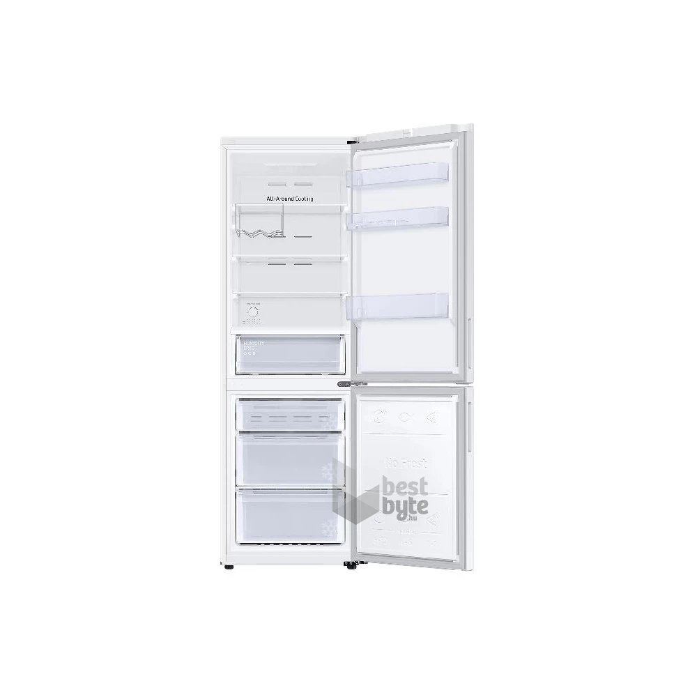 Samsung RB33B612EWW/EF fehér, alulfagyasztós, Hűtő:230L, Fagyasztó:114L, hűtőszekrény