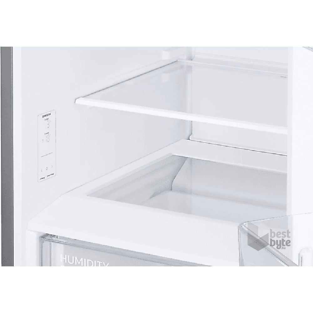 Samsung RB34C600ESA/EF ezüst, alulfagyasztós, Hűtő:230L, Fagyasztó:114L, No frost hűtőszekrény
