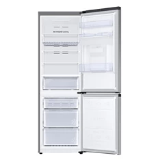 Samsung RB34C632DSA/EF inox, alulfagyasztós, Hűtő:227L, Fagyasztó:114L, hűtőszekrény (Újszerű)