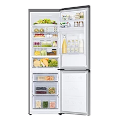 Samsung RB34C632DSA/EF inox, alulfagyasztós, Hűtő:227L, Fagyasztó:114L, hűtőszekrény (Újszerű)