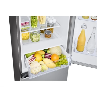 Samsung RB34T600FSA/EF inox alulfagyasztós hűtőszekrény