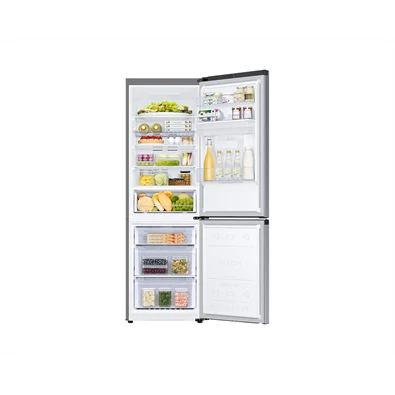 Samsung RB34T632DSA/EF ezüst alulfagyasztós hűtőszekrény