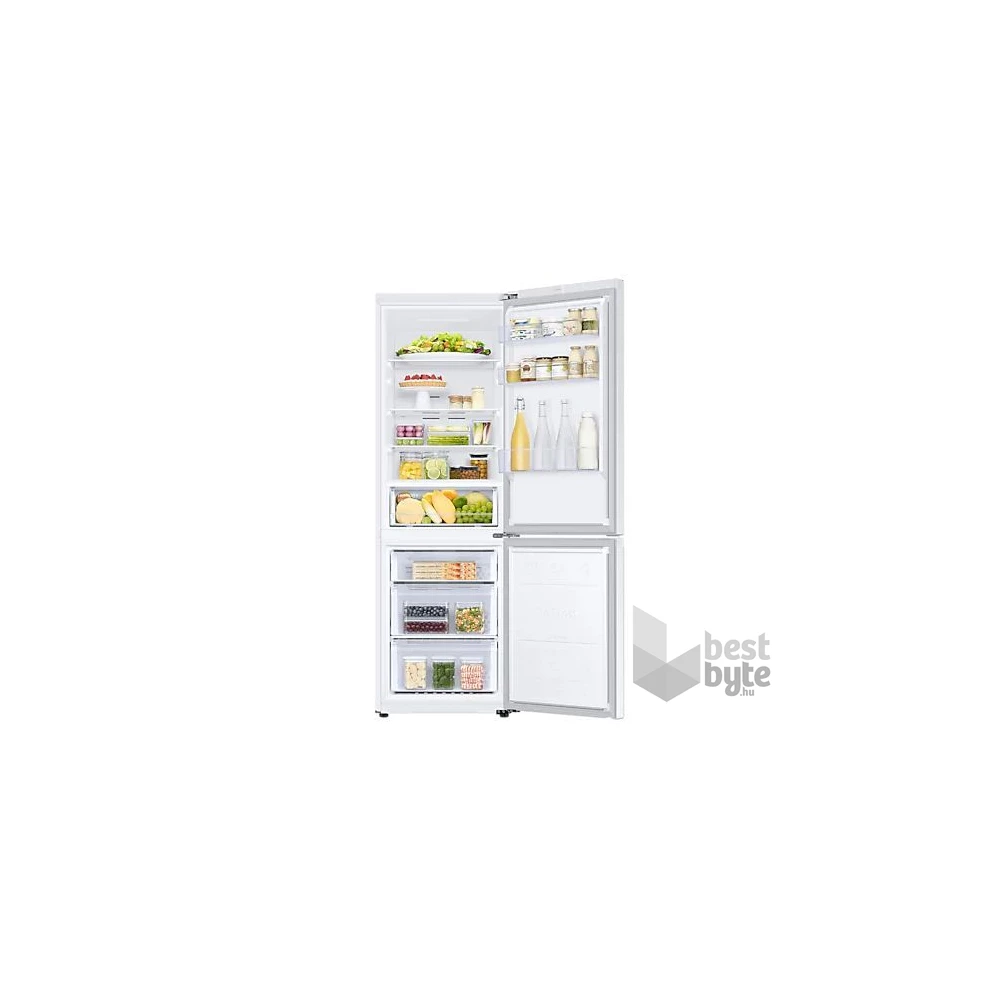 Samsung RB34T670DWW/EF fehér, alulfagyasztós, Hűtő:230L, Fagyasztó:114L, No frost hűtőszekrény (Használt - B)