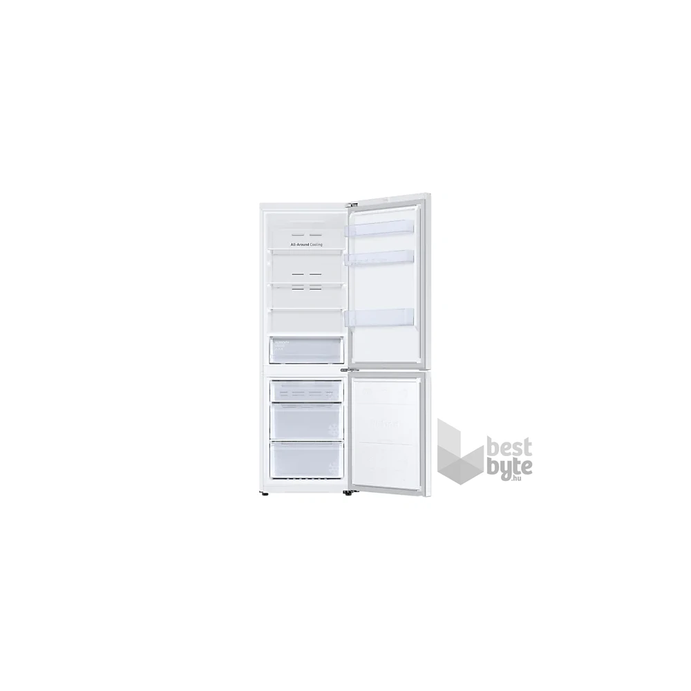 Samsung RB34T670DWW/EF fehér, alulfagyasztós, Hűtő:230L, Fagyasztó:114L, No frost hűtőszekrény (Használt - B)