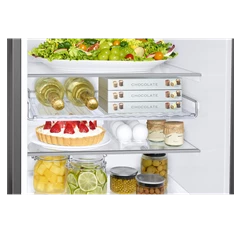 Samsung RB34T675DSA/EF fémszürke, alulfagyasztós, Hűtő:230L, Fagyasztó:114L, hűtőszekrény