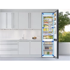 Samsung RB38A6B1DCE/EF krém, alulfagyasztós, Hűtő:276L, Fagyasztó:114L, No frost hűtőszekrény