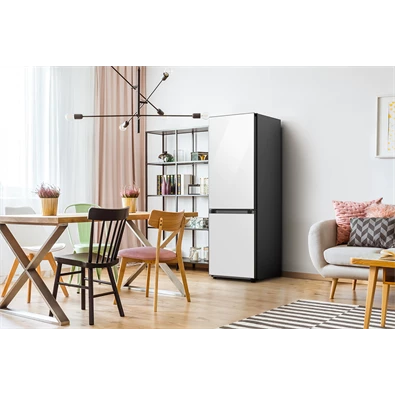 Samsung RB38A6B1DCE/EF krém, alulfagyasztós, Hűtő:276L, Fagyasztó:114L, No frost hűtőszekrény