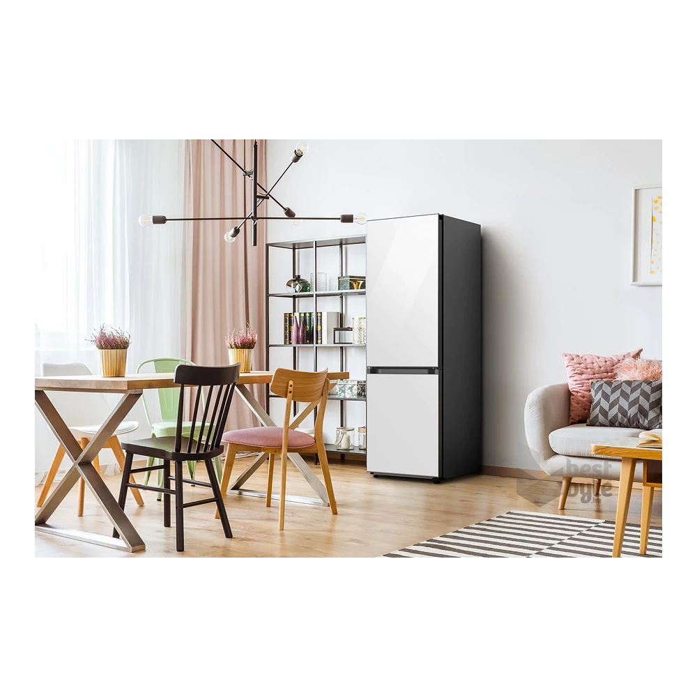 Samsung RB38A6B1DCE/EF krém, alulfagyasztós, Hűtő:276L, Fagyasztó:114L, No frost hűtőszekrény