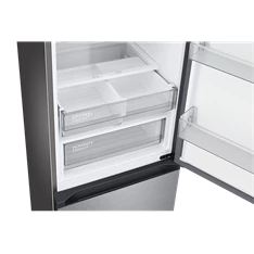 Samsung RB38A7B6AS9/EF inox, alulfagyasztós, Hűtő:273L, Fagyasztó:114L, Twin Cooling Plus hűtőszekrény