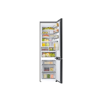 Samsung RB38A7B6AS9/EF inox, alulfagyasztós, Hűtő:273L, Fagyasztó:114L, Twin Cooling Plus hűtőszekrény