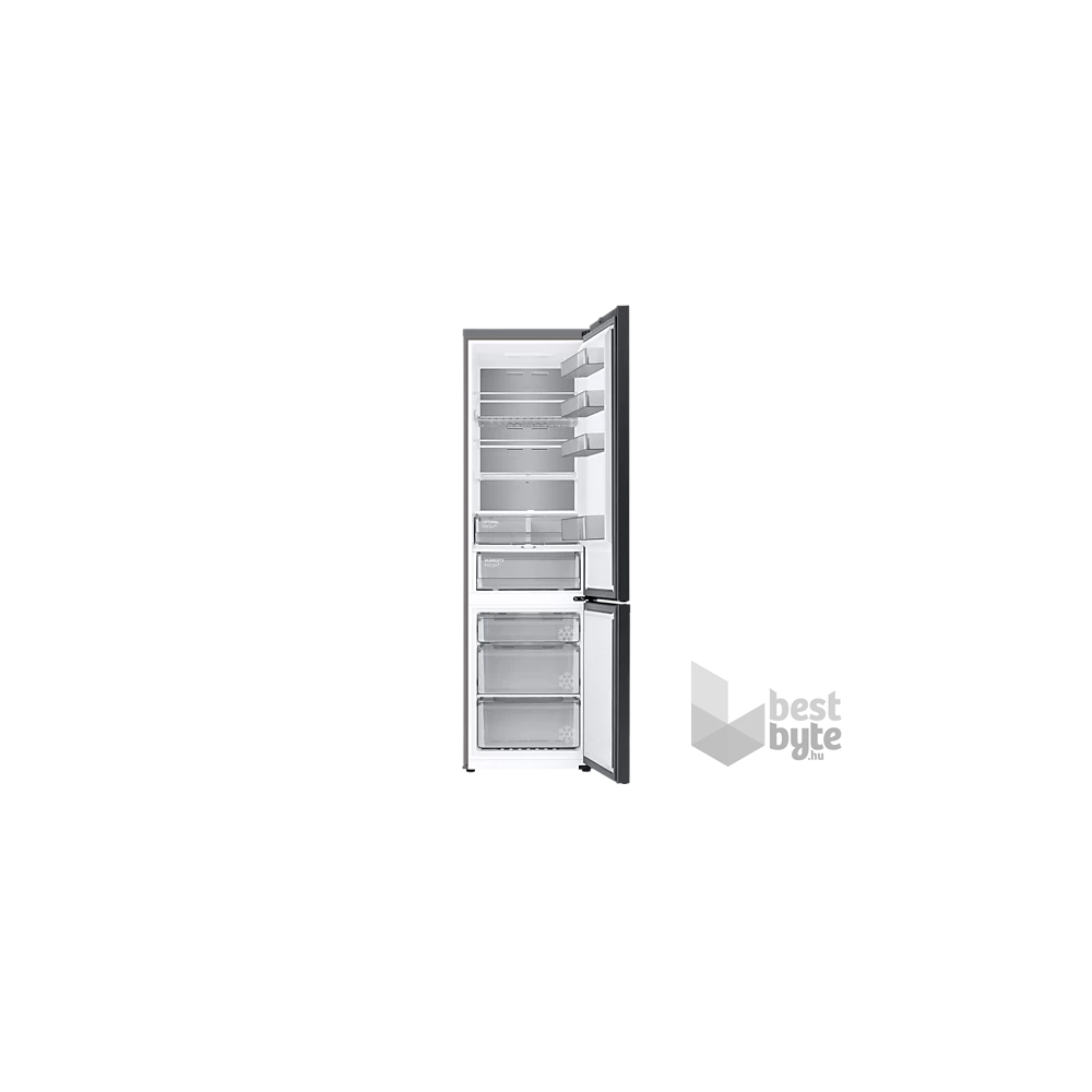 Samsung RB38A7B6AS9/EF inox, alulfagyasztós, Hűtő:273L, Fagyasztó:114L, Twin Cooling Plus hűtőszekrény