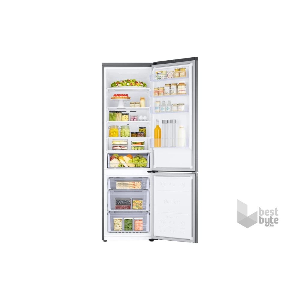 Samsung RB38C600CS9/EF inox, alulfagyasztós, Hűtő:276L, Fagyasztó:114L, hűtőszekrény
