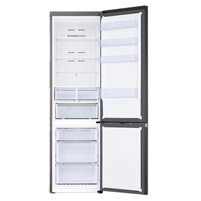 Samsung RB38C603DB1/EF fekete alulfagyasztós hűtőszekrény (Használt - B)