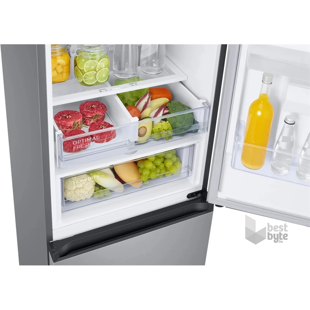 Samsung RB38C634DSA/EF grafit, alulfagyasztós, Hűtő:272L, Fagyasztó:114L, hűtőszekrény