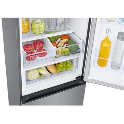 Samsung RB38C672ESA/EF inox, alulfagyasztós, Hűtő:276L, Fagyasztó:114L, hűtőszekrény