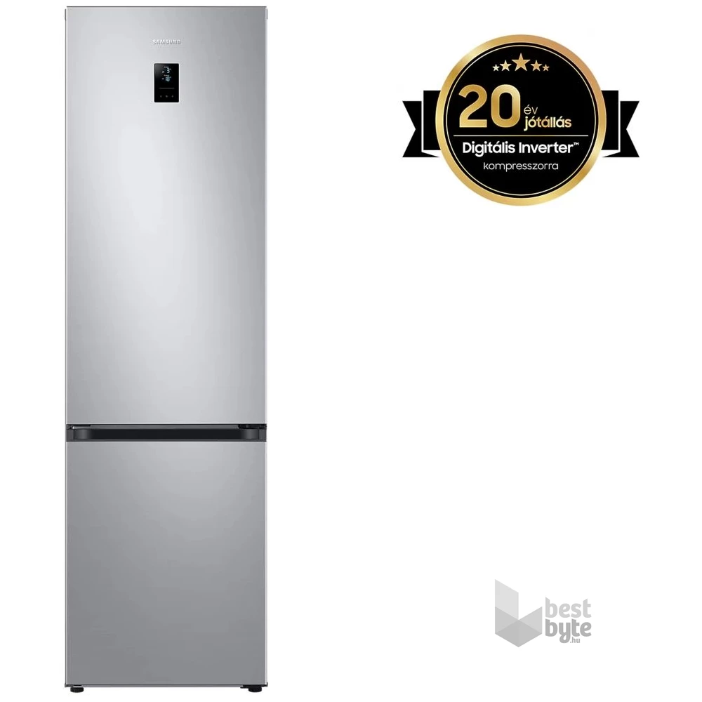 Samsung RB38C672ESA/EF inox, alulfagyasztós, Hűtő:276L, Fagyasztó:114L, hűtőszekrény