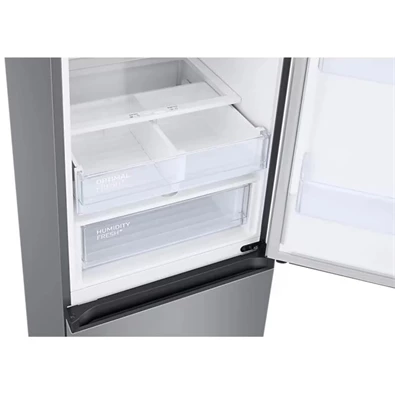 Samsung RB38C672ESA/EF inox, alulfagyasztós, Hűtő:276L, Fagyasztó:114L, hűtőszekrény
