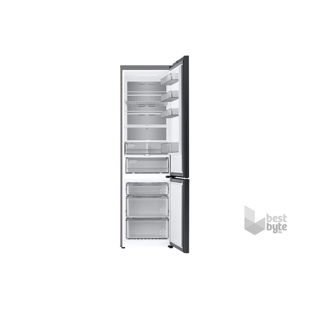 Samsung RB38C7B6CS9/EF inox, alulfagyasztós, Hűtő:276L, Fagyasztó:114L, hűtőszekrény