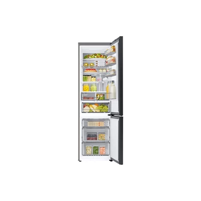 Samsung RB38C7B6DB1/EF fekete, alulfagyasztós, Hűtő:276L, Fagyasztó:114L, hűtőszekrény (Újszerű)