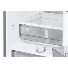 Samsung RB38C7B6DB1/EF fekete, alulfagyasztós, Hűtő:276L, Fagyasztó:114L, hűtőszekrény (Újszerű)