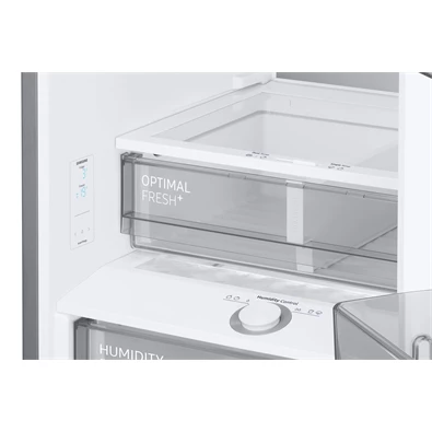 Samsung RB38C7B6DB1/EF fekete, alulfagyasztós, Hűtő:276L, Fagyasztó:114L, hűtőszekrény (Újszerű)