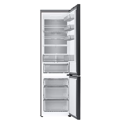 Samsung RB38C7B6DB1/EF fekete, alulfagyasztós, Hűtő:276L, Fagyasztó:114L, hűtőszekrény (Újszerű)