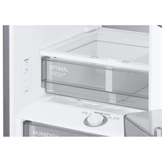 Samsung RB38C7B6DB1/EF fekete, alulfagyasztós, Hűtő:276L, Fagyasztó:114L, hűtőszekrény (Újszerű)