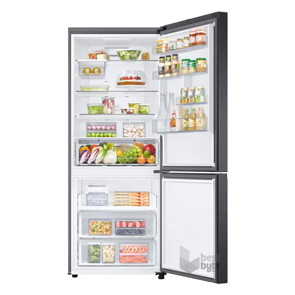 Samsung RB50DG602EB1EO alulfagyasztós, Hűtő:340L, Fagyasztó:168L, hűtőszekrény