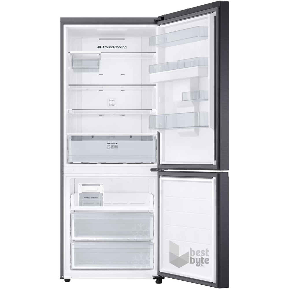 Samsung RB50DG632EB1EO alulfagyasztós, Hűtő:340L, Fagyasztó:168L, hűtőszekrény
