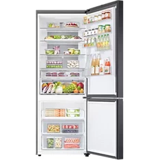 Samsung RB53DG703DB1EO fekete, alulfagyasztós, Hűtő:370L, Fagyasztó:168L, hűtőszekrény