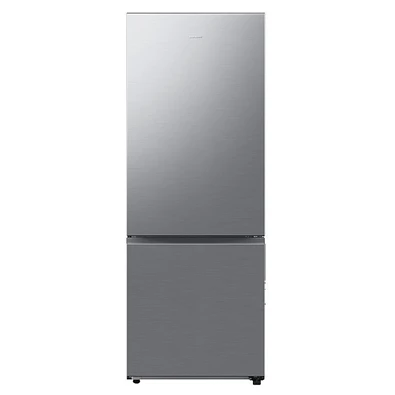 Samsung RB53DG706CS9EO inox, alulfagyasztós, Hűtő:370L, Fagyasztó:168L, No frost hűtőszekrény (Újszerű)