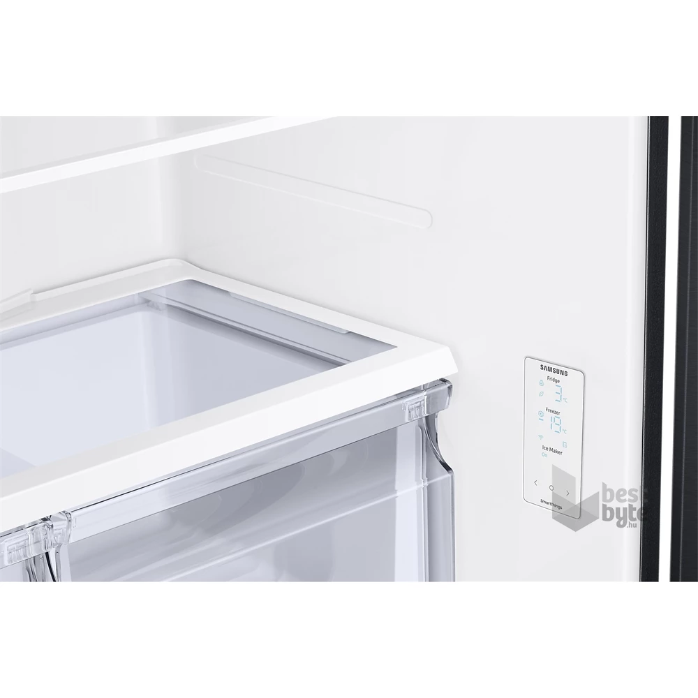 Samsung RF50C530EB1/EO fekete, Side-by-Side, Hűtő:330L, Fagyasztó:165L, Twin Cooling Plus hűtőszekrény